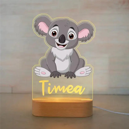 Custom Animal Night Light