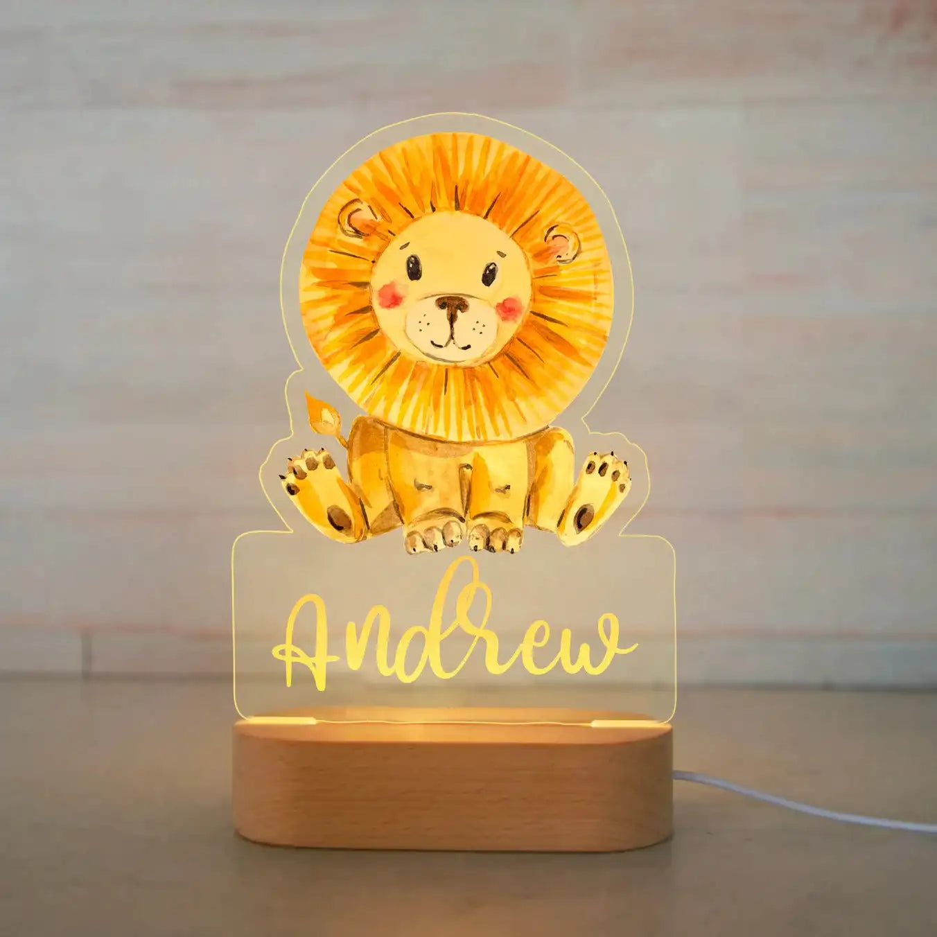 Custom Animal Night Light