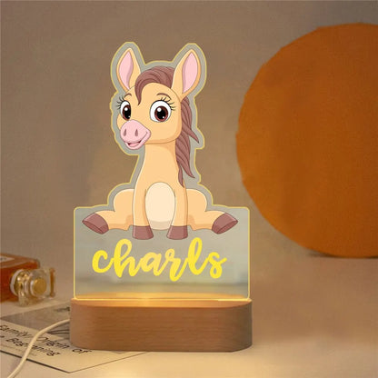 Custom Animal Night Light