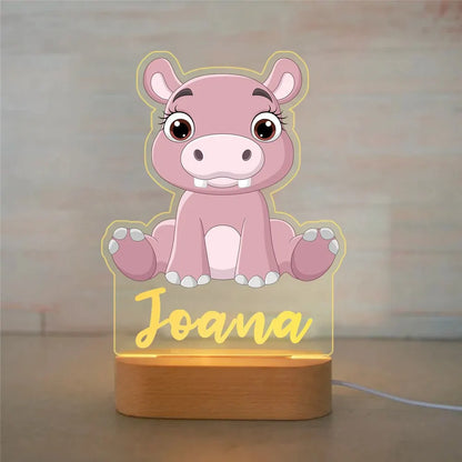 Custom Animal Night Light