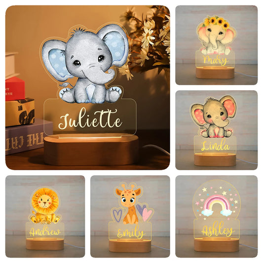 Custom Animal Night Light