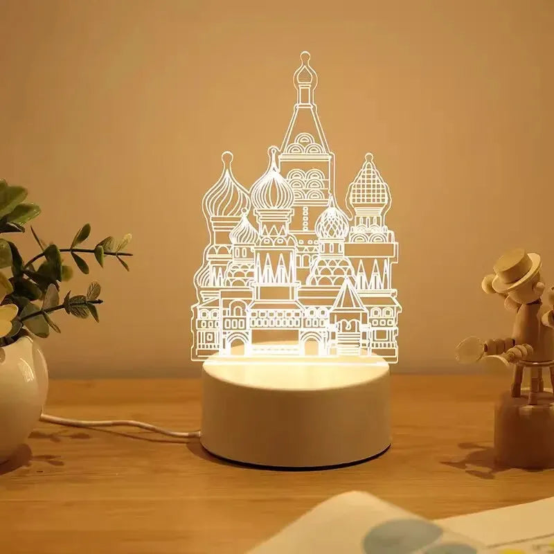 Cartoon Bedside Night Light