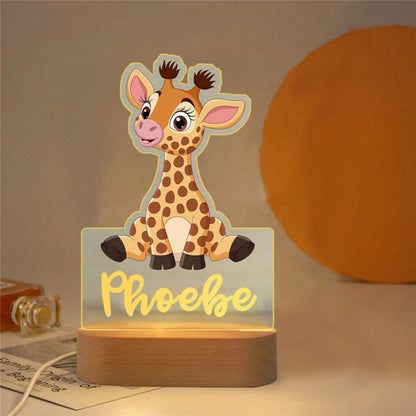 Custom Animal Night Light