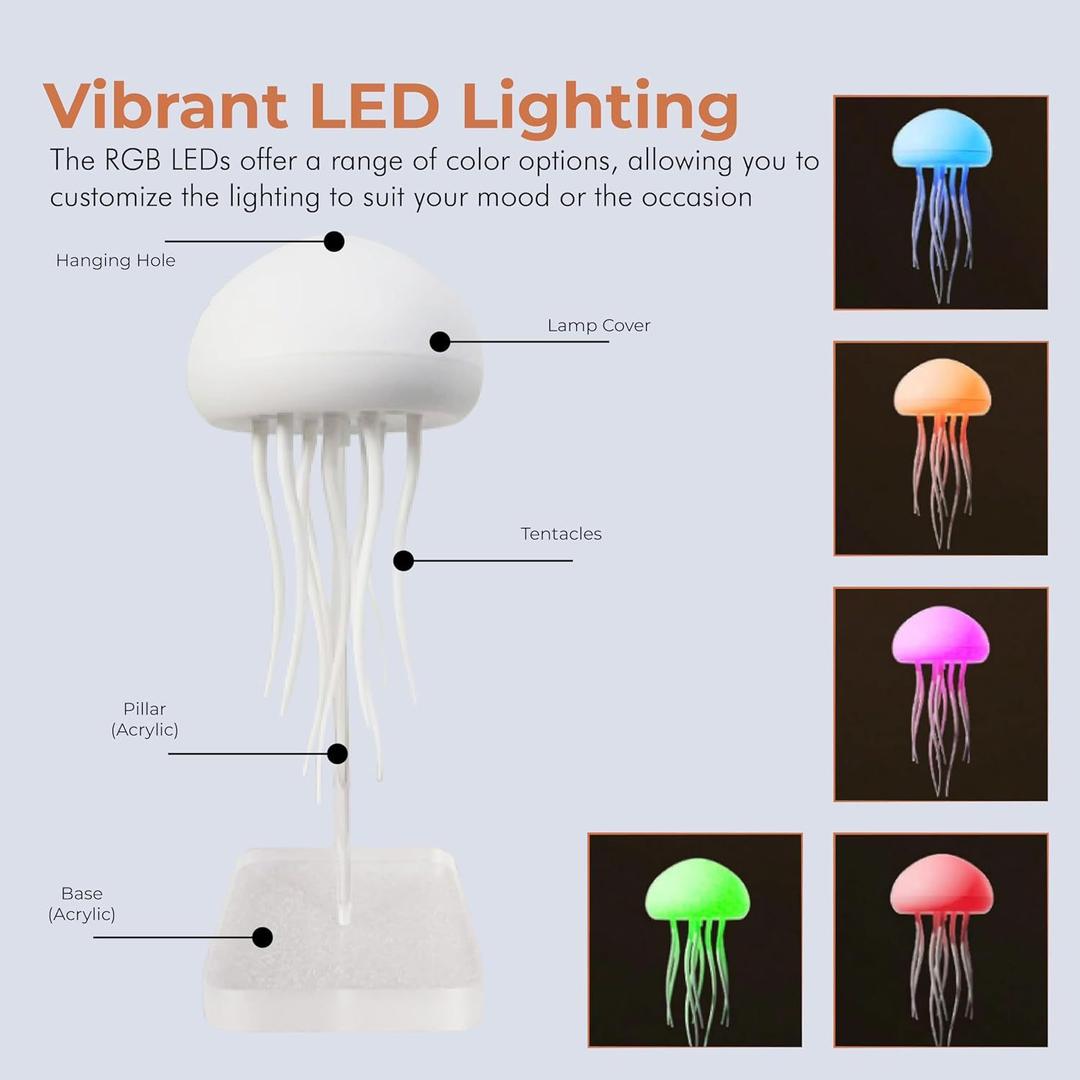 Floating Jellyfish Glow Lamp